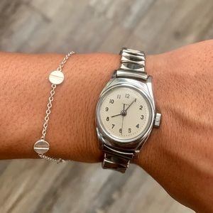 Timex silver watch